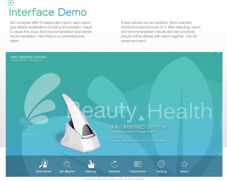 Best proderm skin analyzer for Skin Analyzer 2 proderm skin analyzer